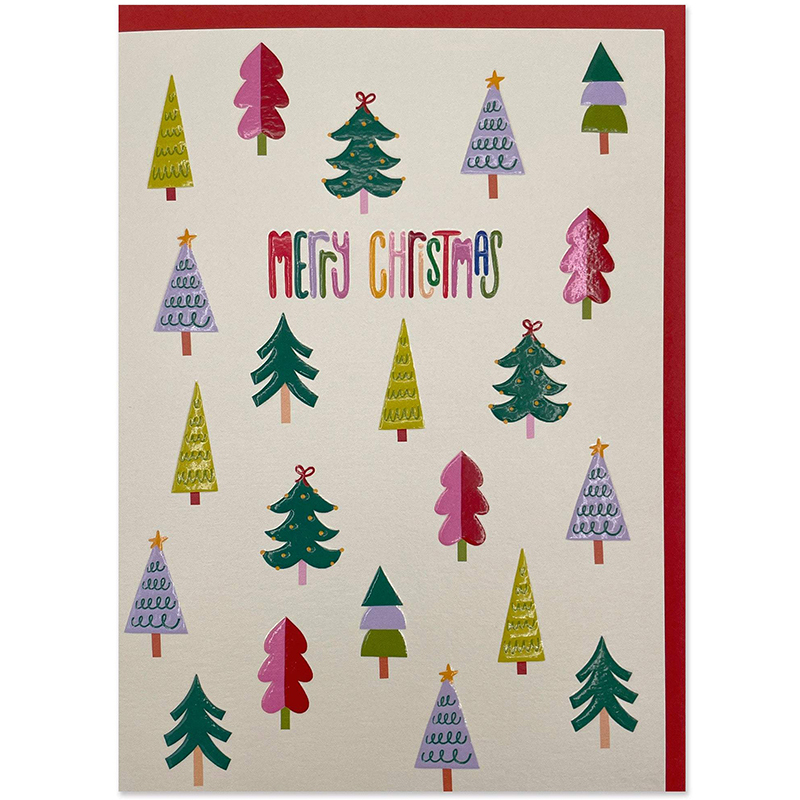 Artikelbezeichnung: Biglietto di auguri Albero di Natale