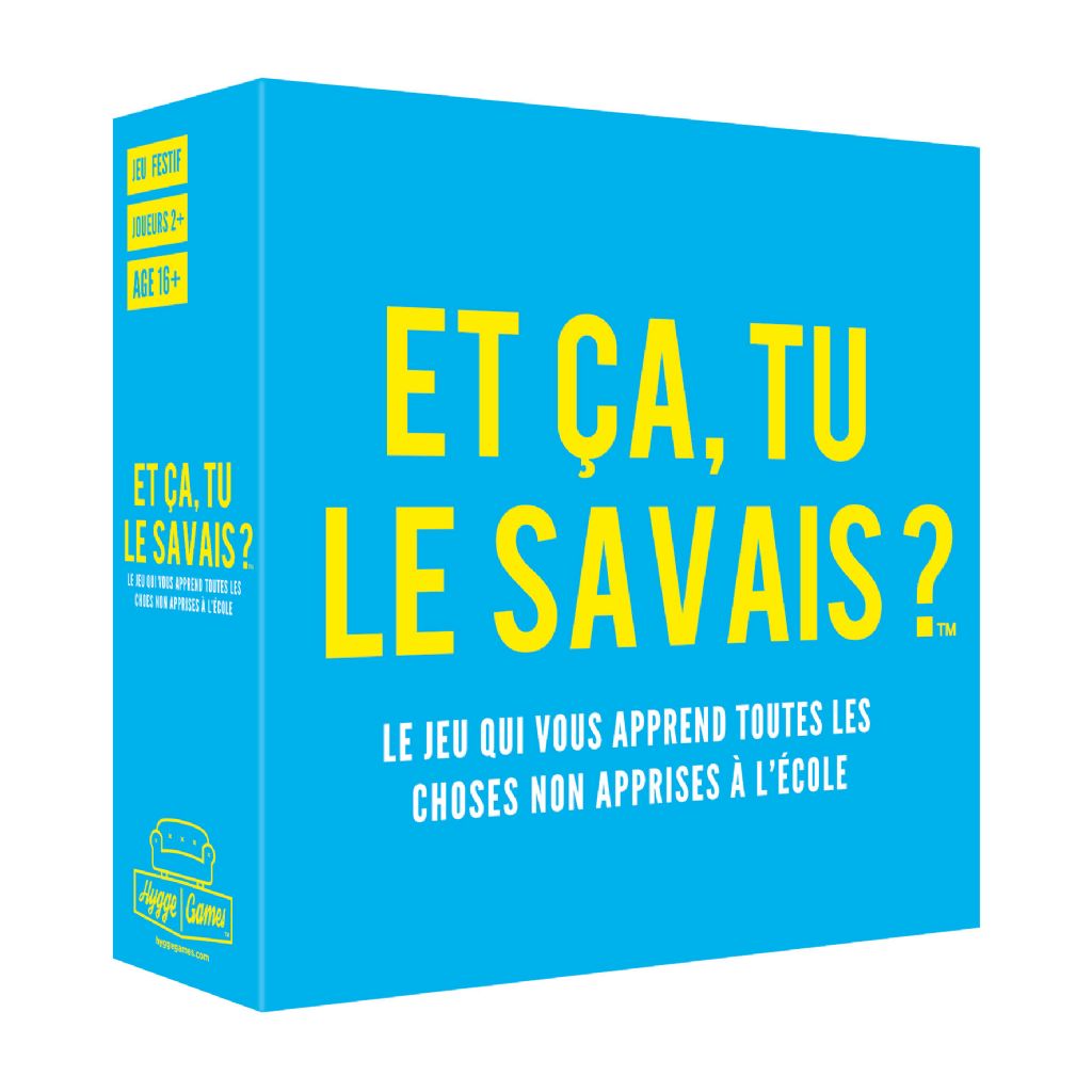 Et ça, tu le savais?