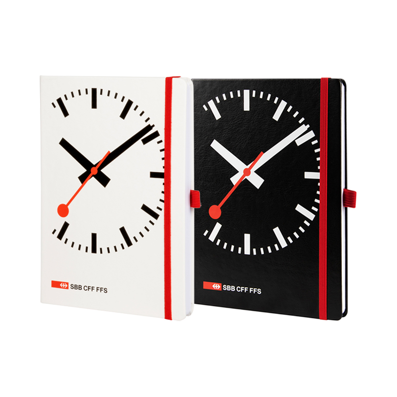 Taccuino orologio ferroviario FFS