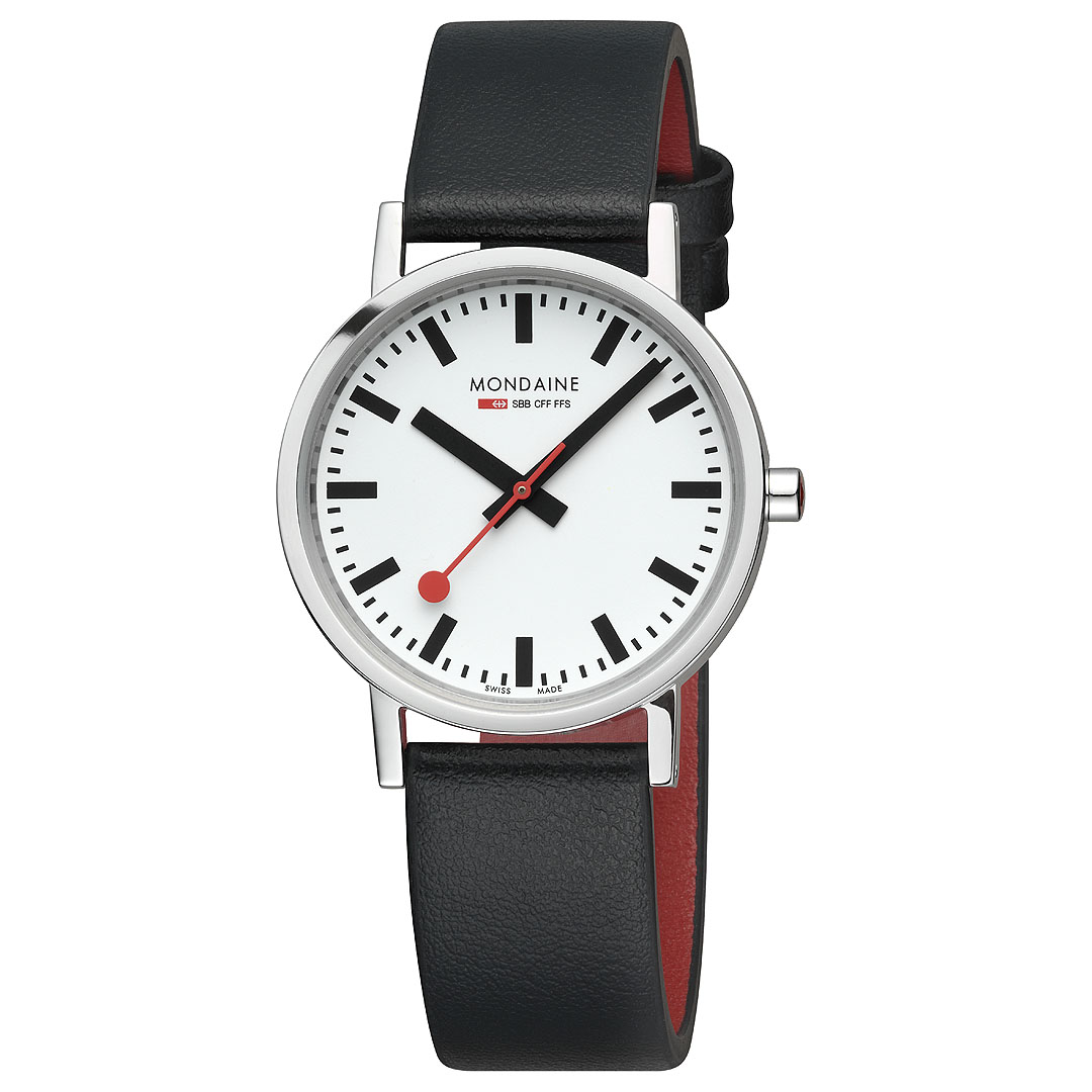 Mondaine FFS Classic orologio da polso 36 mm lucida