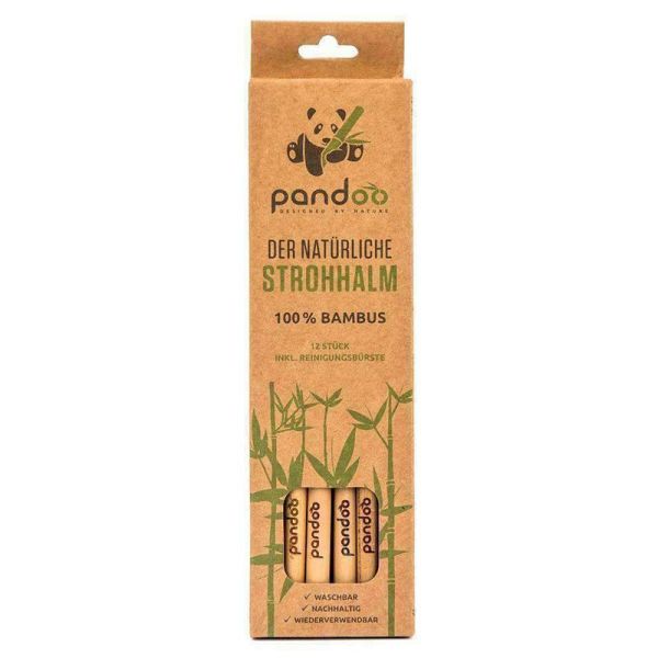 Bamboo Straws (Set of 12)