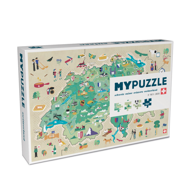 MyPuzzle Switzerland Illustrated