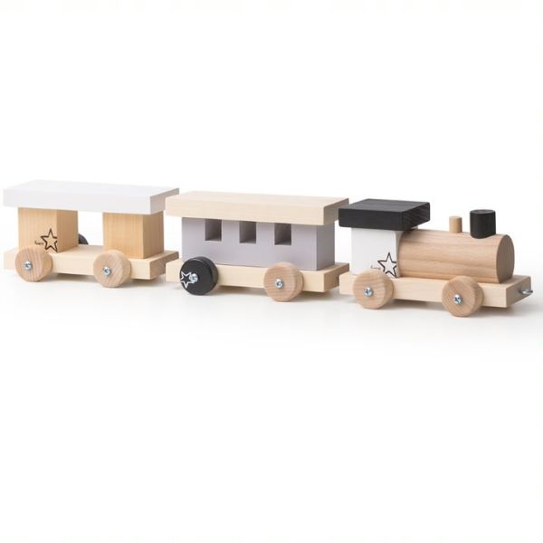Modellino ferroviario in legno