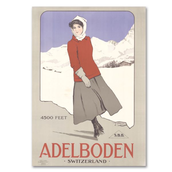 Poster "Adelboden"