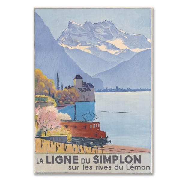 Poster "Simplon Léman"