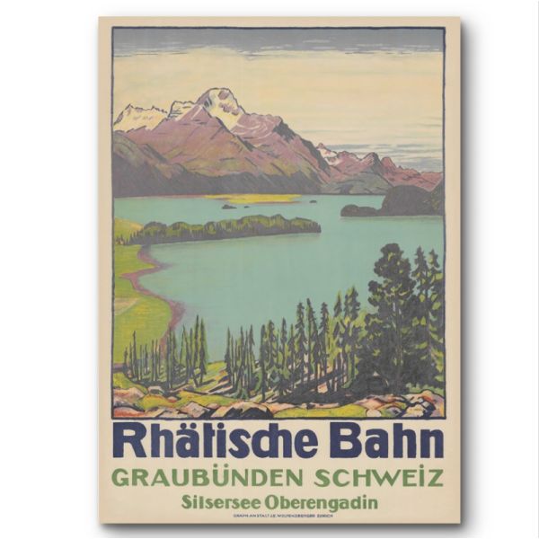 Poster "Rhätische Bahn"