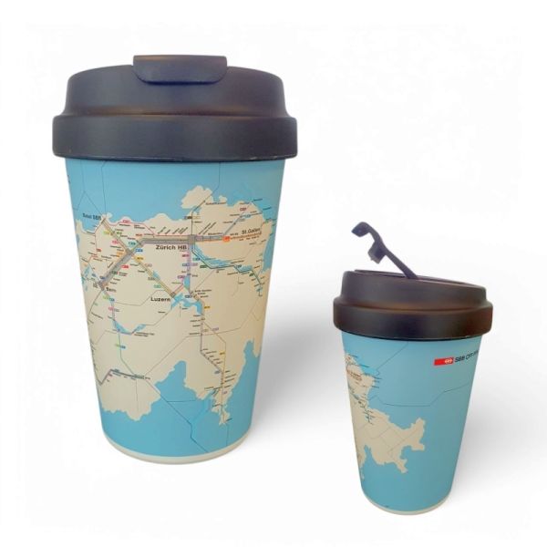 To Go-Becher "Netzplan SBB"