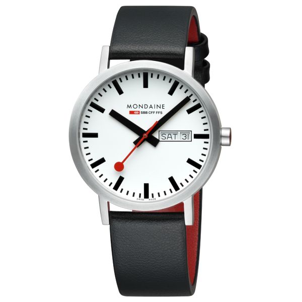 Mondaine CFF montre-bracelet Classic 40 mm avec affichage de la date