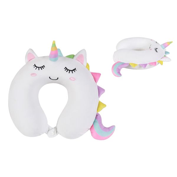 iTotal travel pillow 30x30x10 cm Unicorn
