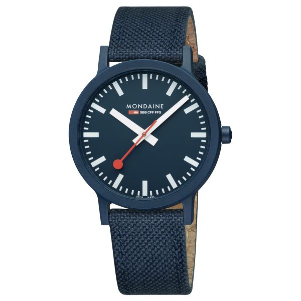 Mondaine SBB wristwatch essence 41 mm