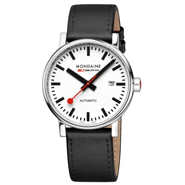 Mondaine SBB wristwatch evo2 Automatic 40 mm