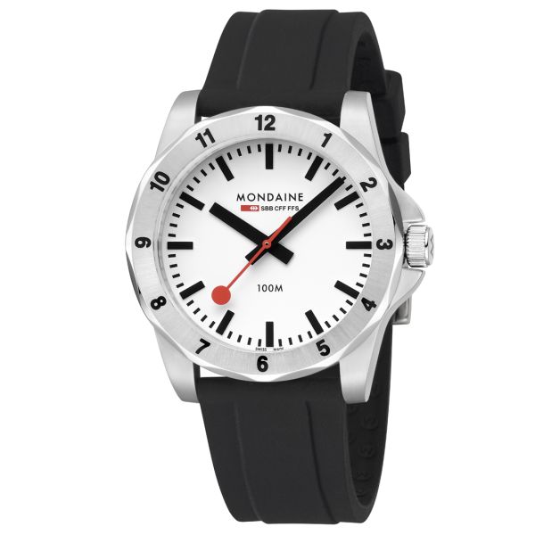 Mondaine SBB wristwatch Numeri 42 mm 