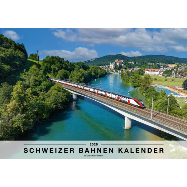 Swiss railways - calendar 2026