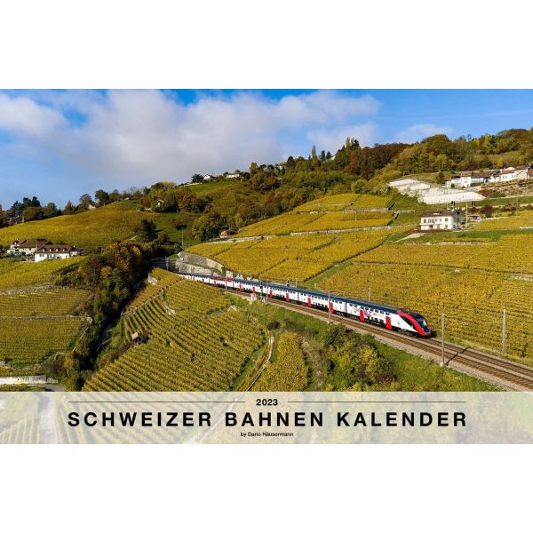 Swiss railways - calendar 2023