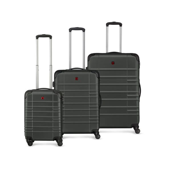 Ensemble de trois valises rigides Wenger Amplar (S, M, L) anthracite