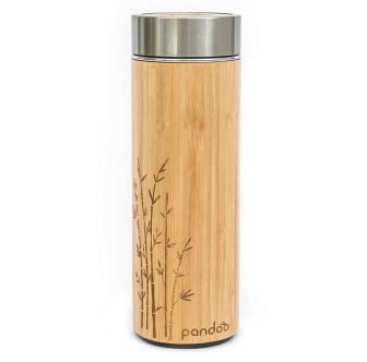 Bamboo thermos cup
