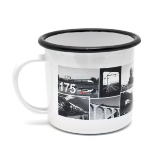 Enamel mug "175 years"