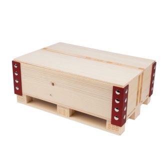 SBB mini pallet with lid and frame
