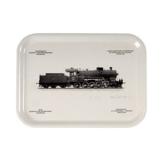Serving tray « Steam locomotive C 5/6»