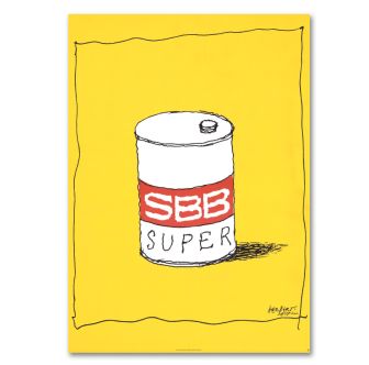 Poster "SBB SUPER / CFF SUPER"