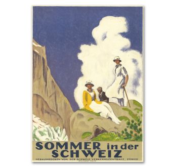 Poster "Sommer in der Schweiz"