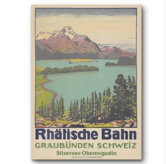 Poster "Rhätische Bahn"