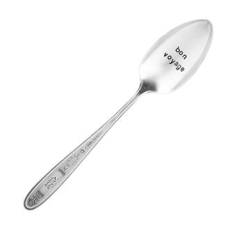 Silver spoon "Bon Voyage"