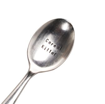 Silver spoon "Cereal Killer"