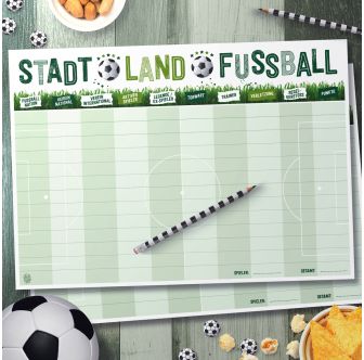 Spielblock - Stadt Land Fussball