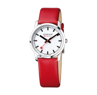Mondaine SBB wristwatch Simply Elegant 36 mm
