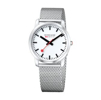 Mondaine FFS orologio da polso Simply Elegant 41 mm