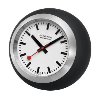 Mondaine SBB table clock Globe 60 mm