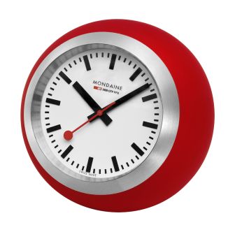 Mondaine SBB table clock Globe 60 mm