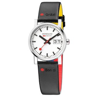 Mondaine SBB wristwatch Evo 30 mm Special Edition Gottardo Nord Sud