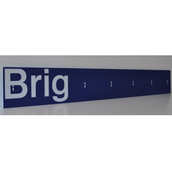 Palette CFF originale Brig