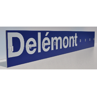 Split Flap Sheets Delémont