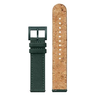 Mondaine SBB textile strap with cork lining 20 mm