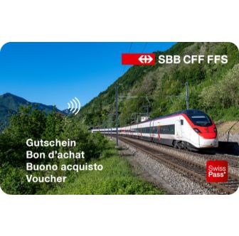 Bon d’achat CFF «Train Giruno»