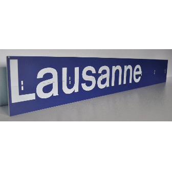 Split Flap Sheets Lausanne