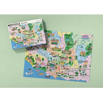 MyPuzzle Lausanne Illustrated 2025
