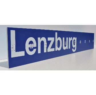 Split Flap Sheets Lenzburg