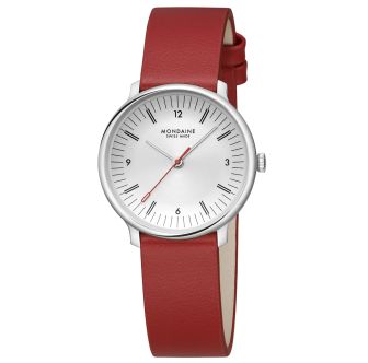 Mondaine Doppio wristwatch 33mm