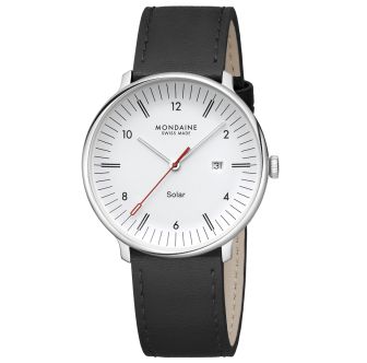 Mondaine Doppio montre-bracelet solar 41 mm