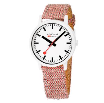Mondaine SBB wristwatch Essence 41 mm