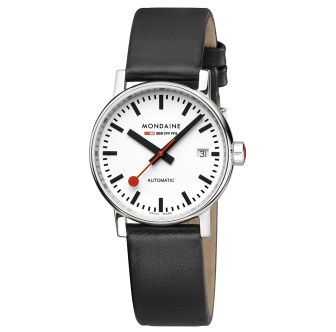 Mondaine SBB wristwatch evo2 Automatic 35 mm