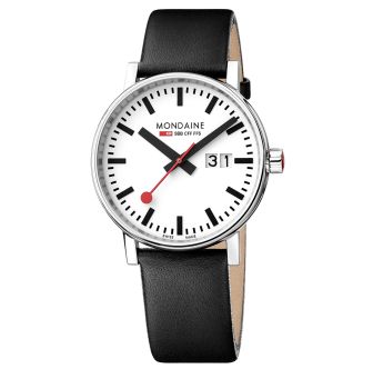 Mondaine SBB wristwatch evo2 40 mm