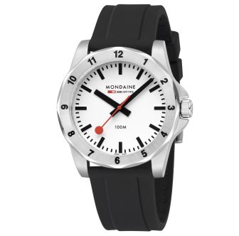 Mondaine SBB wristwatch Numeri 42 mm 