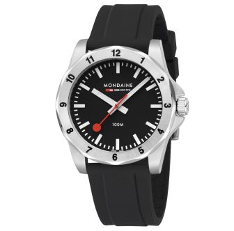 Mondaine SBB wristwatch Numeri 42 mm 