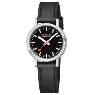 Mondaine SBB wristwatch stop2go 34 mm