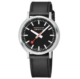 Mondaine SBB wristwatch stop2go 41 mm